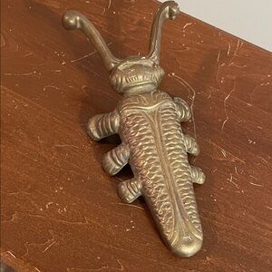 Cast Iron Gold Beetle Bug Boot Jack Tool